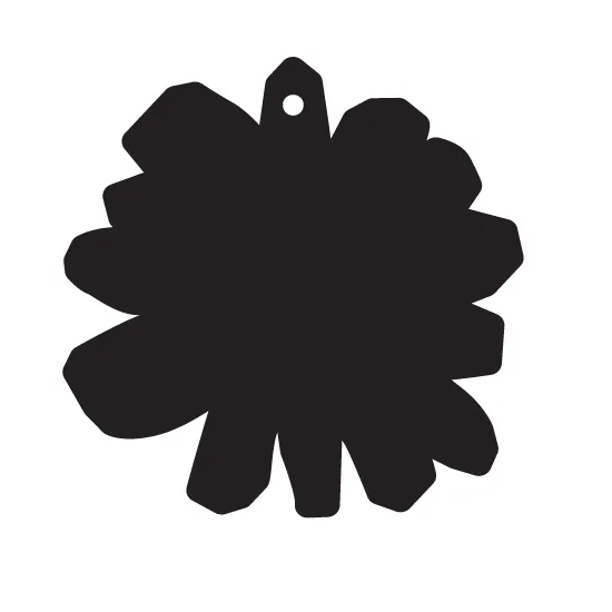 © 4 Pair Flower Bombs - 8 designs to choose from