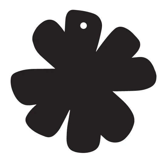© 4 Pair Flower Bombs - 8 designs to choose from