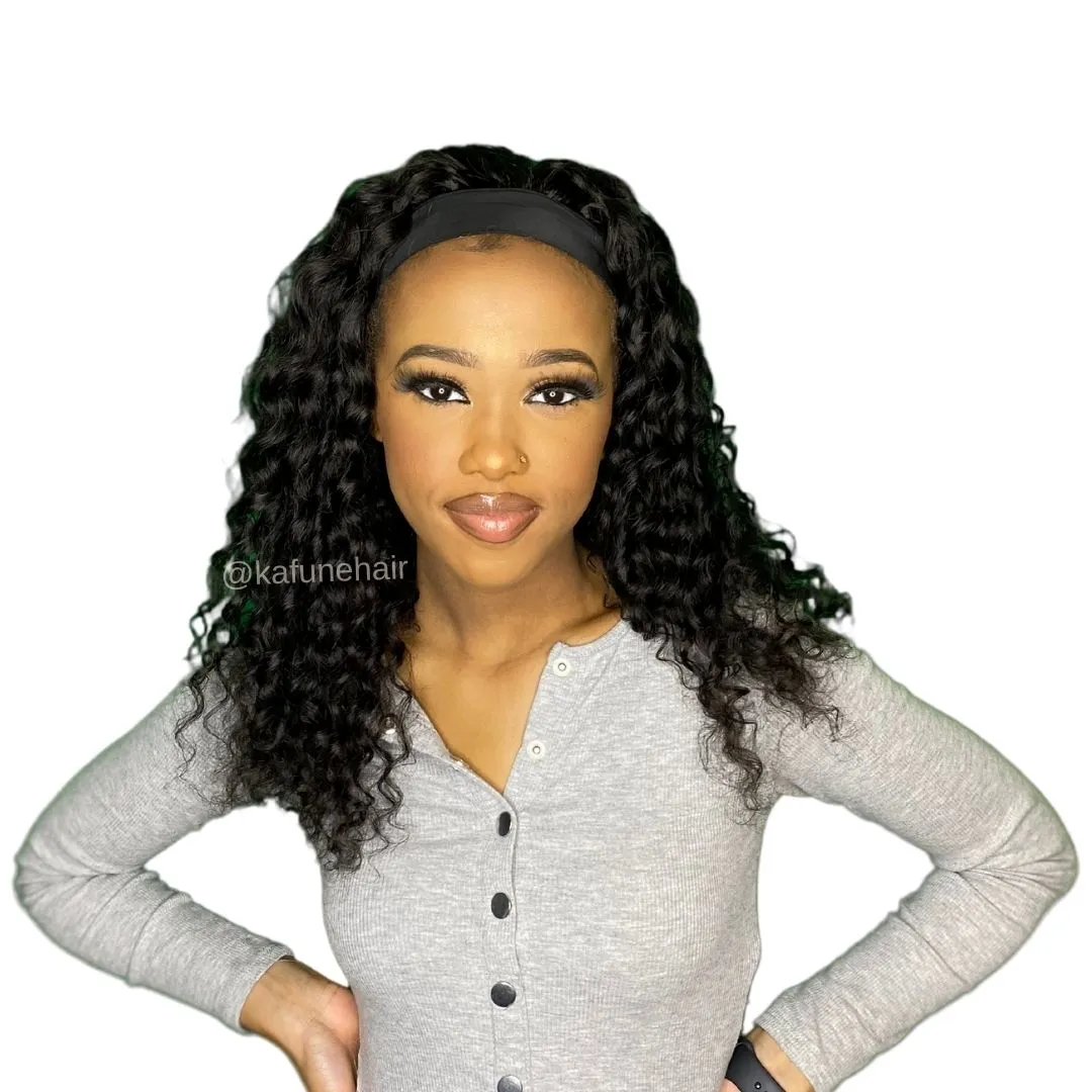 12-26" Jade  Head Band Wig