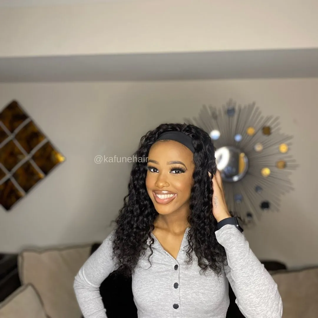 12-26" Jade  Head Band Wig