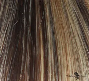 16" Clip In Remy Hair Extensions: Dark Brown/ Monroe Blonde No. P4-613