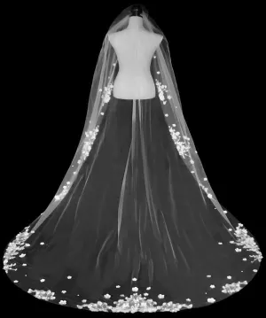 1st Class Bridal Size 108" 3242C Ivory Veil