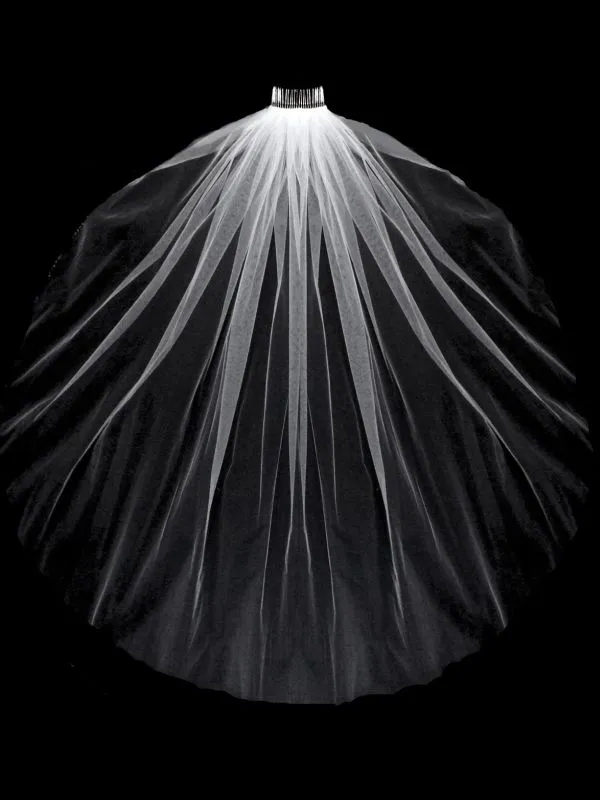 1st Class Bridal Size 30" V75 Ivory Veil