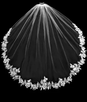 1st Class Bridal Size 42" 3227H Ivory Veil