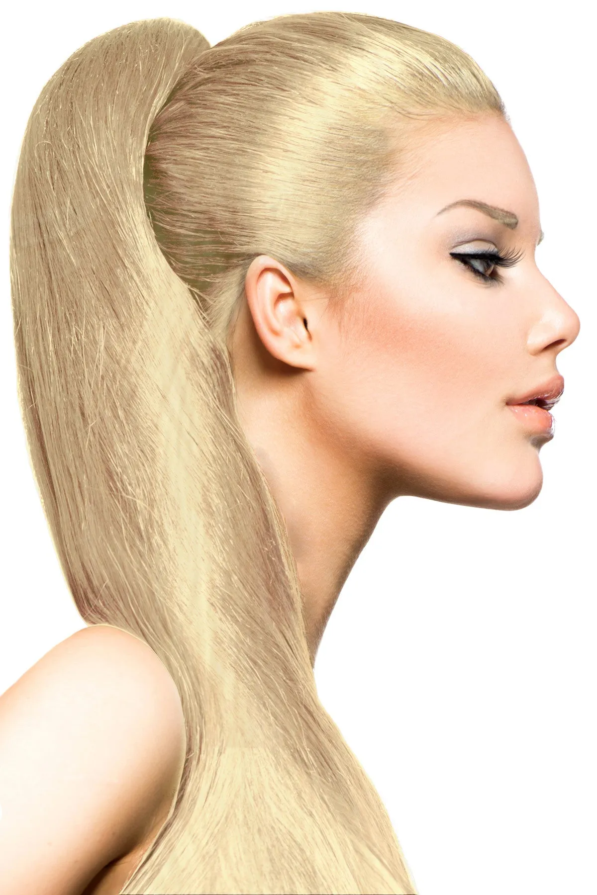 21" Clip In Hair Extensions: No 613 Monroe Blonde