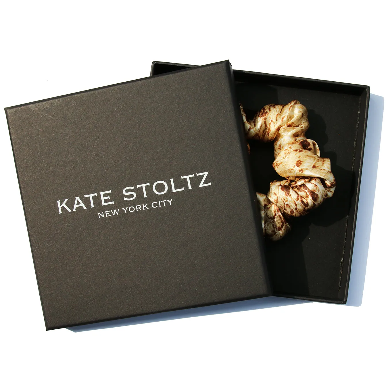3 Pack Italian Silk Charmeuse Hair Scrunchies