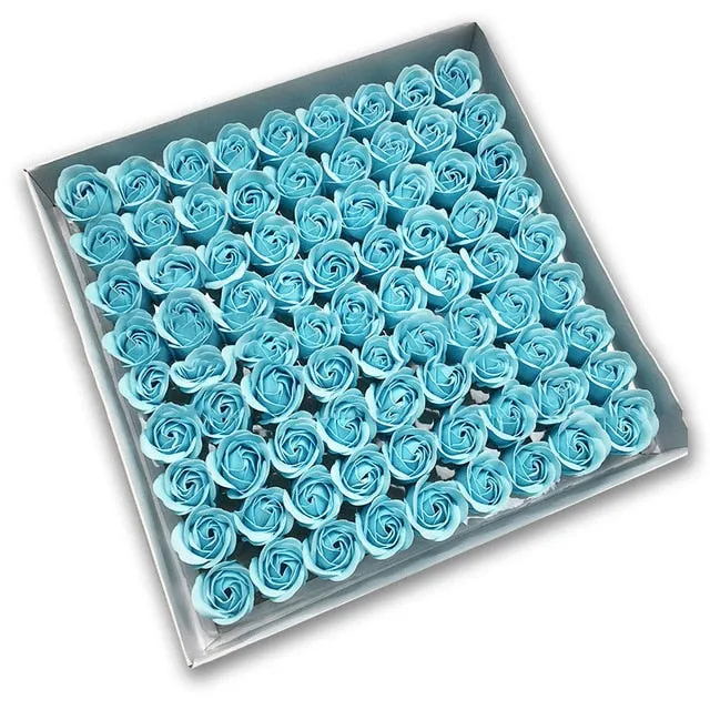 81Pcs Rose Bath Floral Rose Flower Valentine's Day Gift