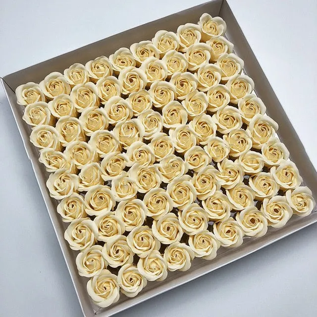 81Pcs Rose Bath Floral Rose Flower Valentine's Day Gift