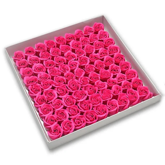 81Pcs Rose Bath Floral Rose Flower Valentine's Day Gift
