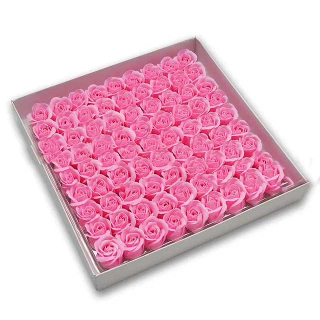 81Pcs Rose Bath Floral Rose Flower Valentine's Day Gift