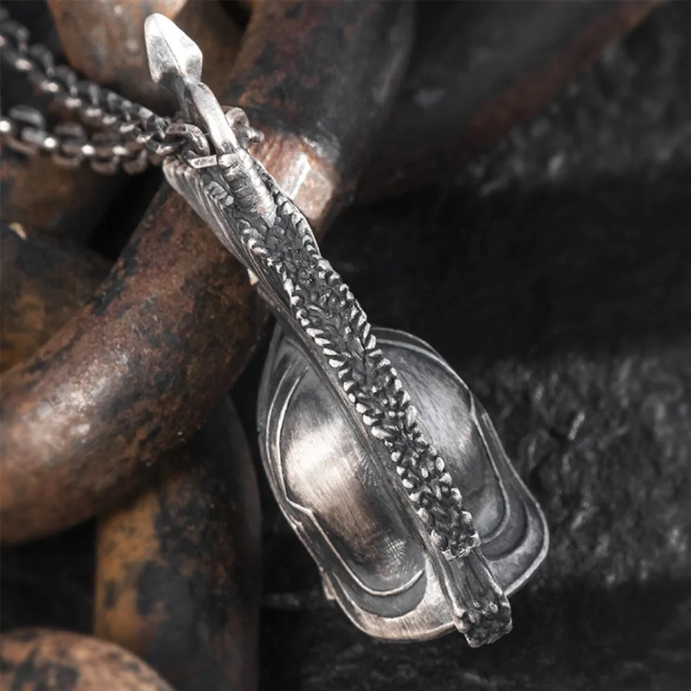 925 Sterling Silver Pendants Mask Jewelry