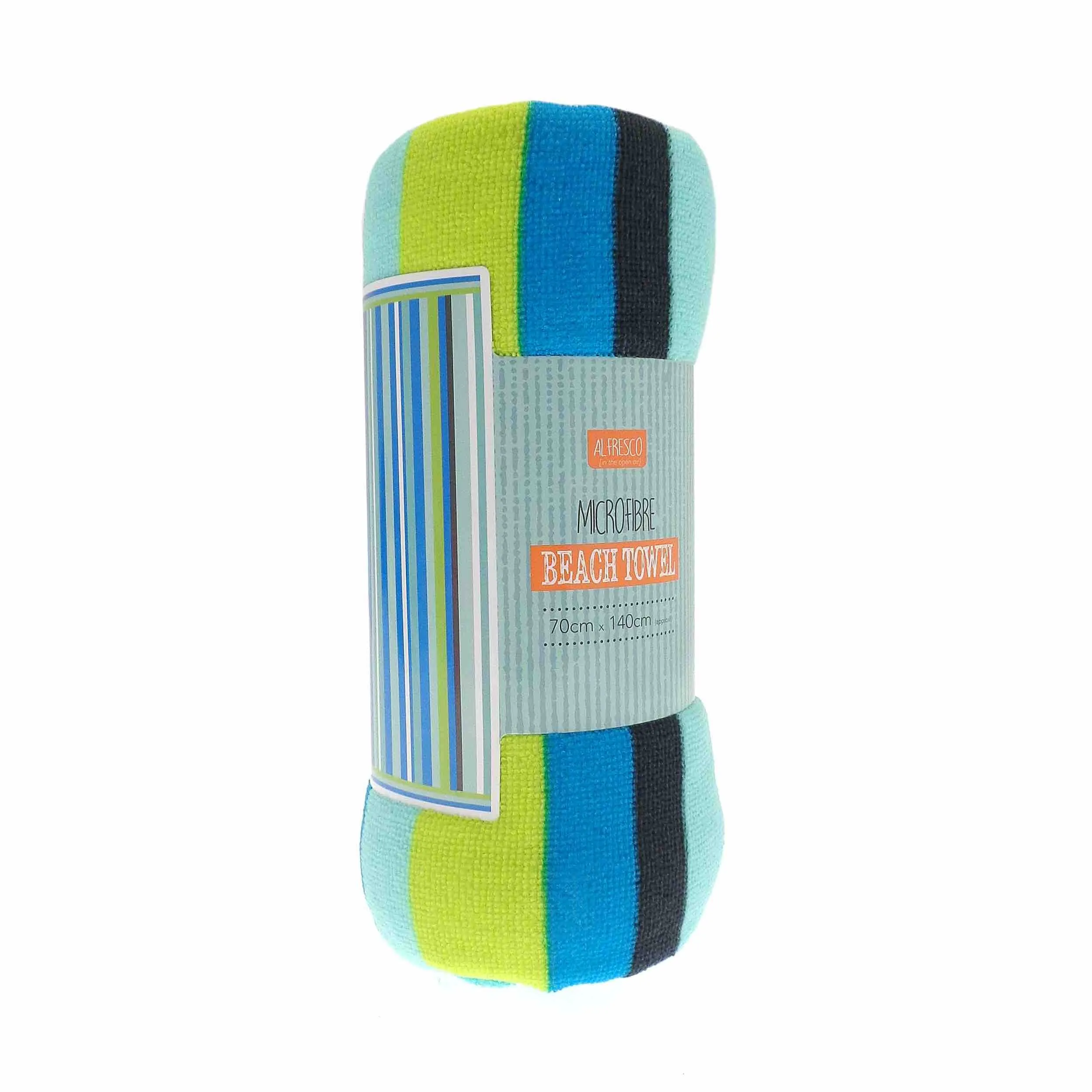Alfresco Microfibre Beach Towel - Green