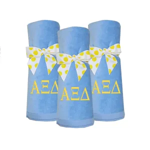 Alpha Xi Delta Beach Towel