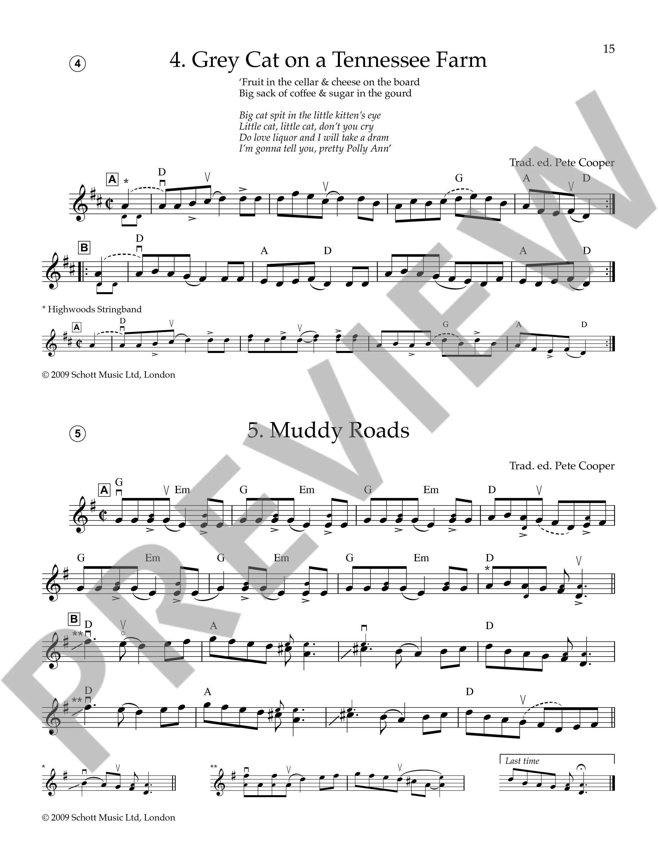 American Old Time Fiddle Tunes