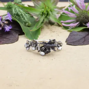 Ant Pollinating Flowers Ring