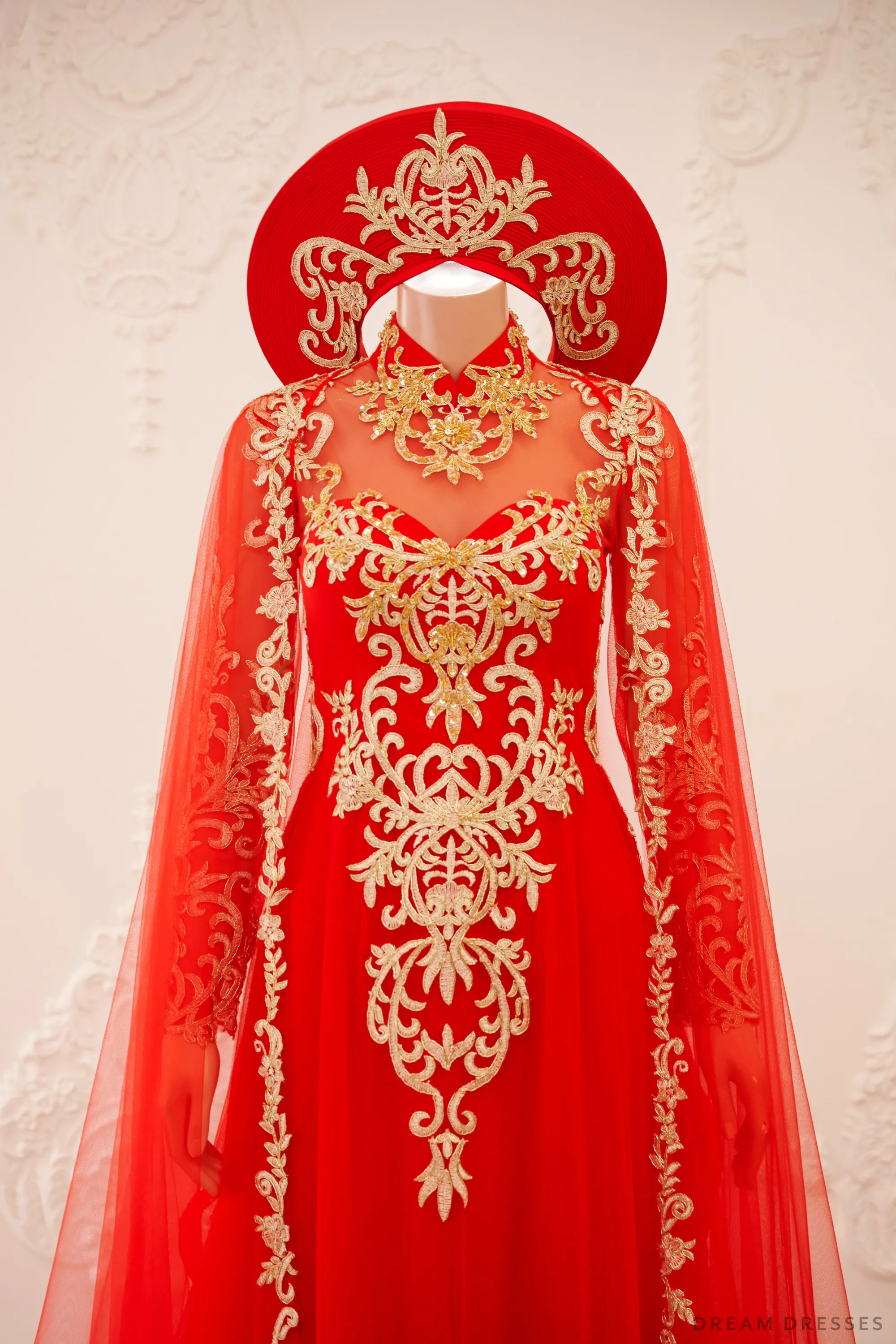 Ao Dai Hat | Vietnamese Bridal Hat (#TUEAN)
