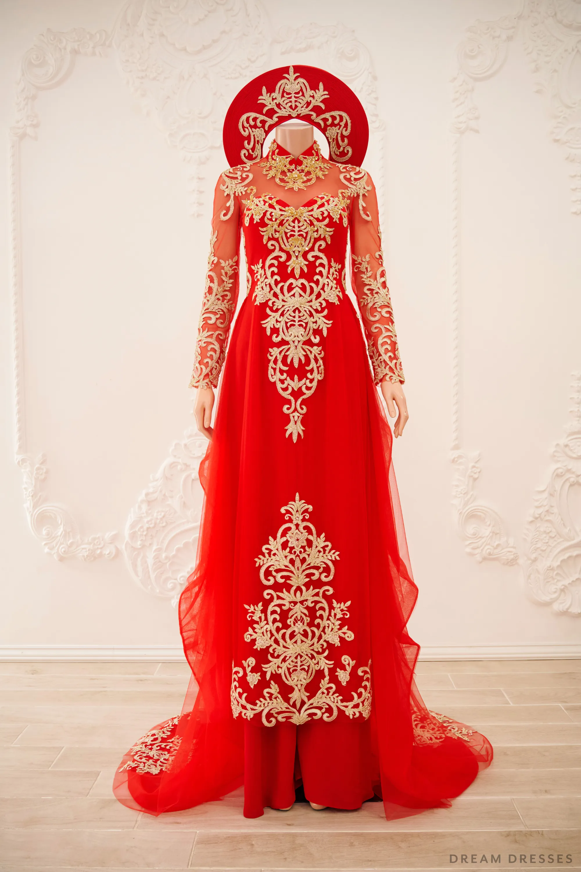 Ao Dai Hat | Vietnamese Bridal Hat (#TUEAN)