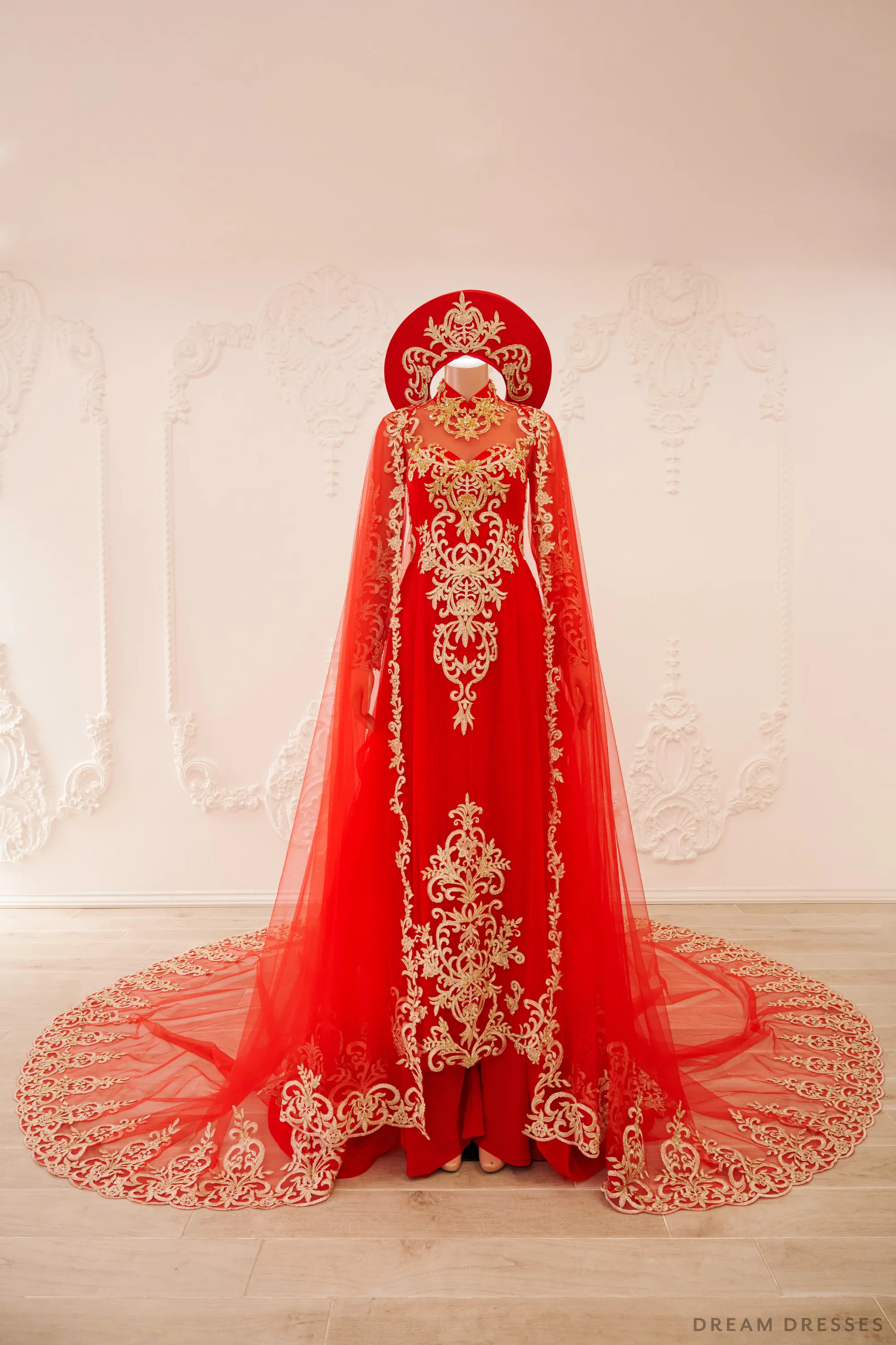 Ao Dai Hat | Vietnamese Bridal Hat (#TUEAN)