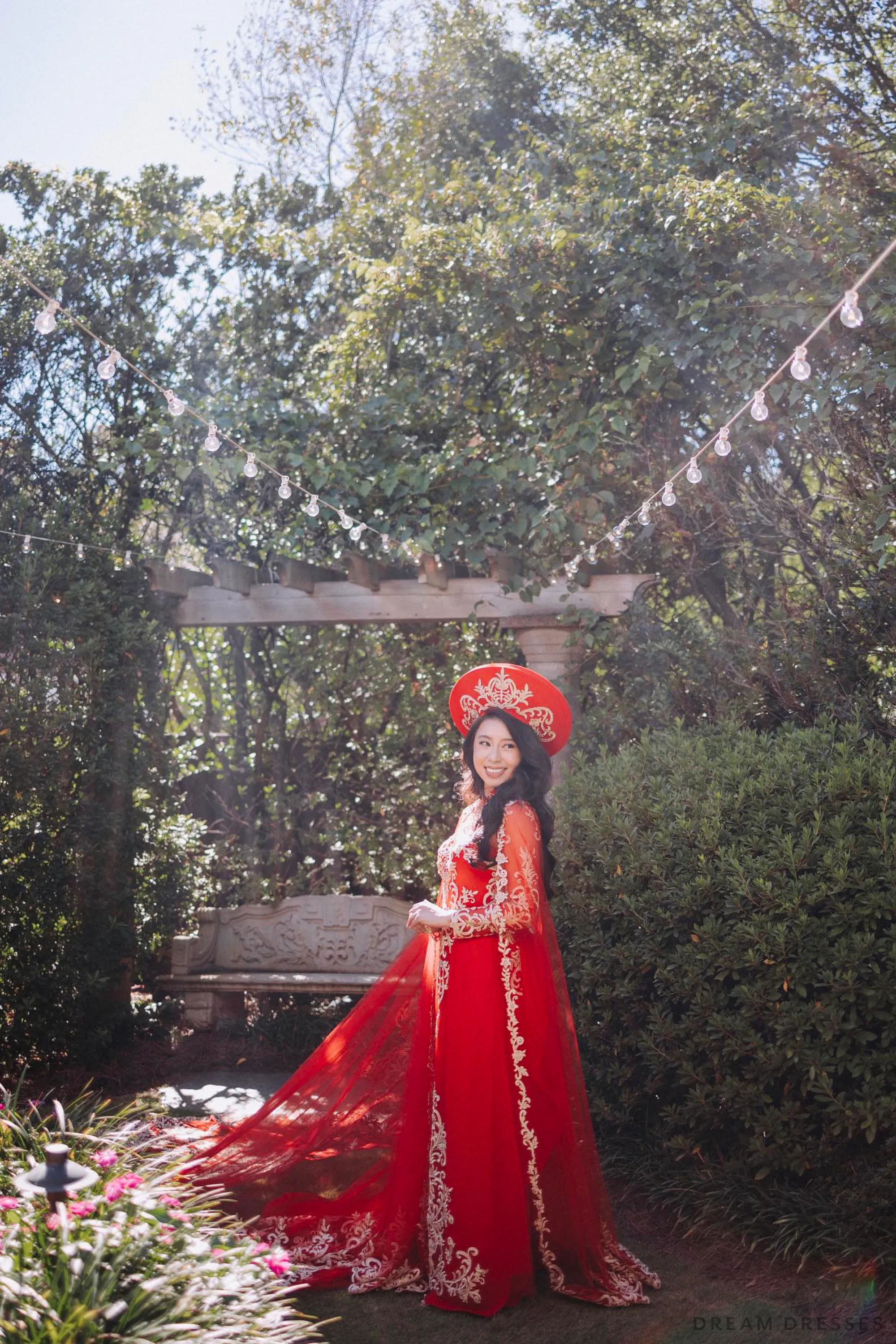 Ao Dai Hat | Vietnamese Bridal Hat (#TUEAN)