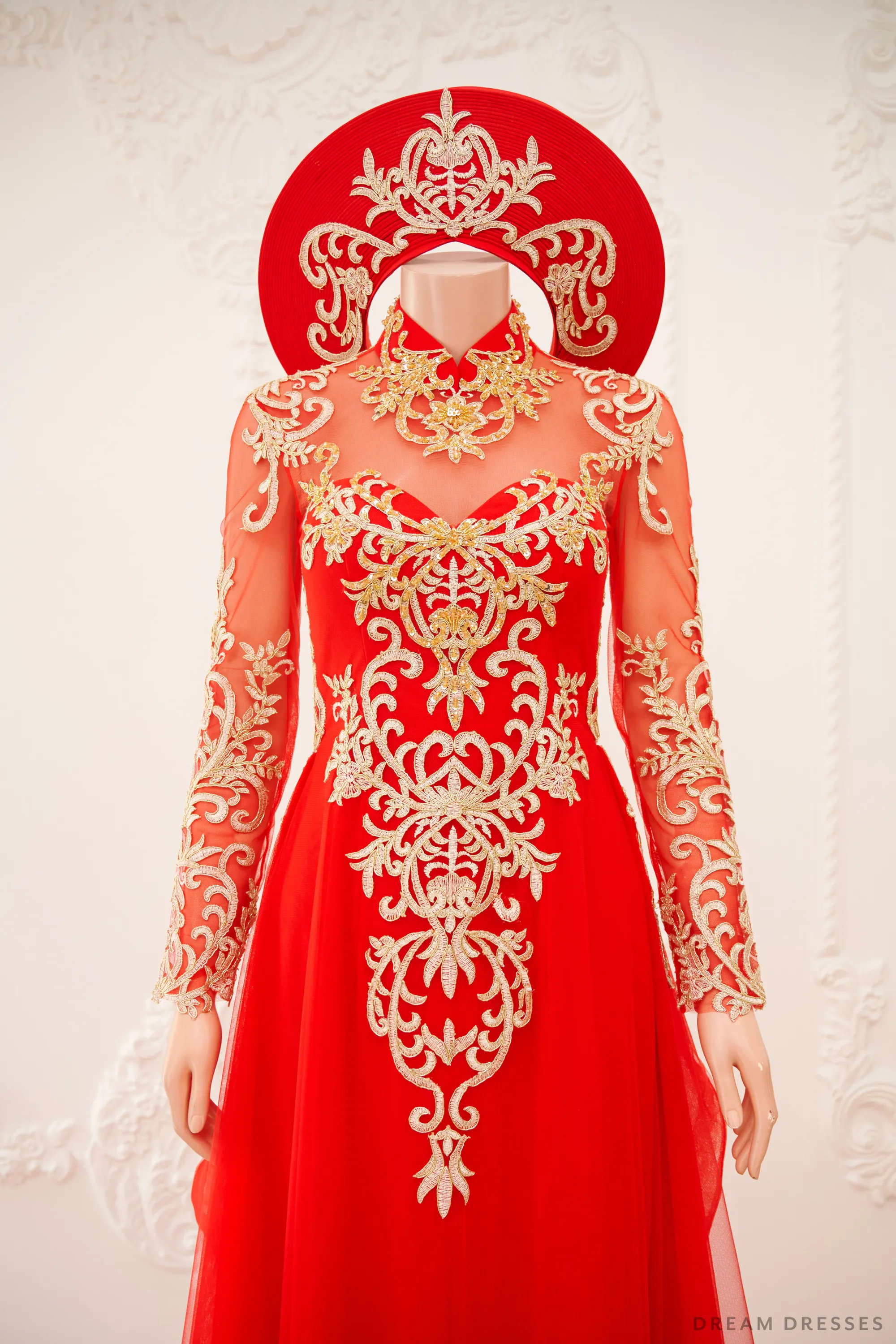Ao Dai Hat | Vietnamese Bridal Hat (#TUEAN)