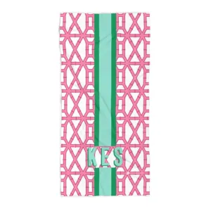 Bamboo Pink Beach Towel