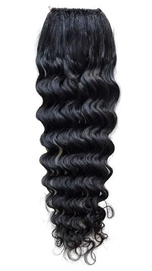 Beach Curl 100% Human Hair Crochet Braids 16"