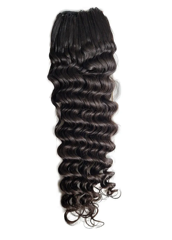 Beach Curl 100% Human Hair Crochet Braids 16"