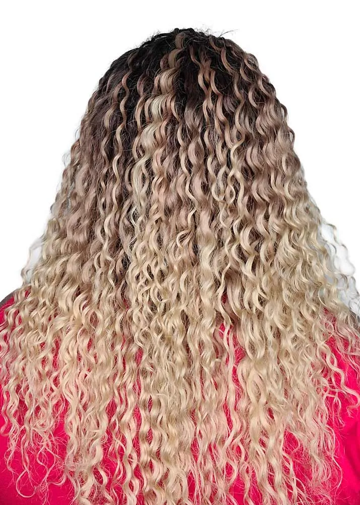 Beach Curl 100% Human Hair Crochet Braids 16"