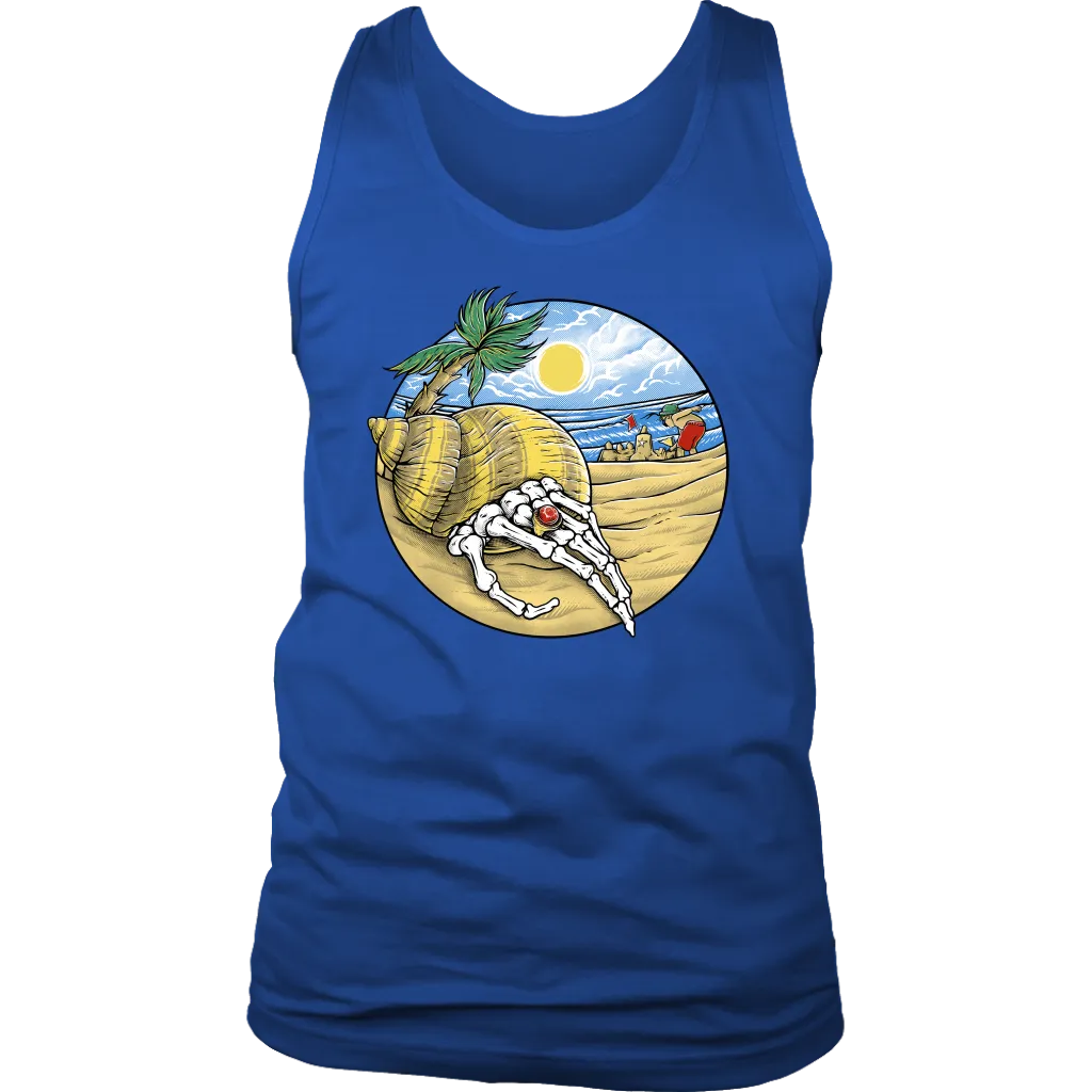 Beach T-shirt, Hermit Crab Shirt, Summertime Gift, Funny Beach Shirt
