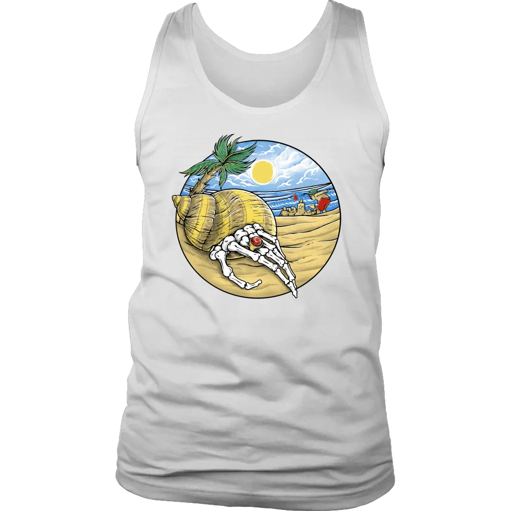 Beach T-shirt, Hermit Crab Shirt, Summertime Gift, Funny Beach Shirt