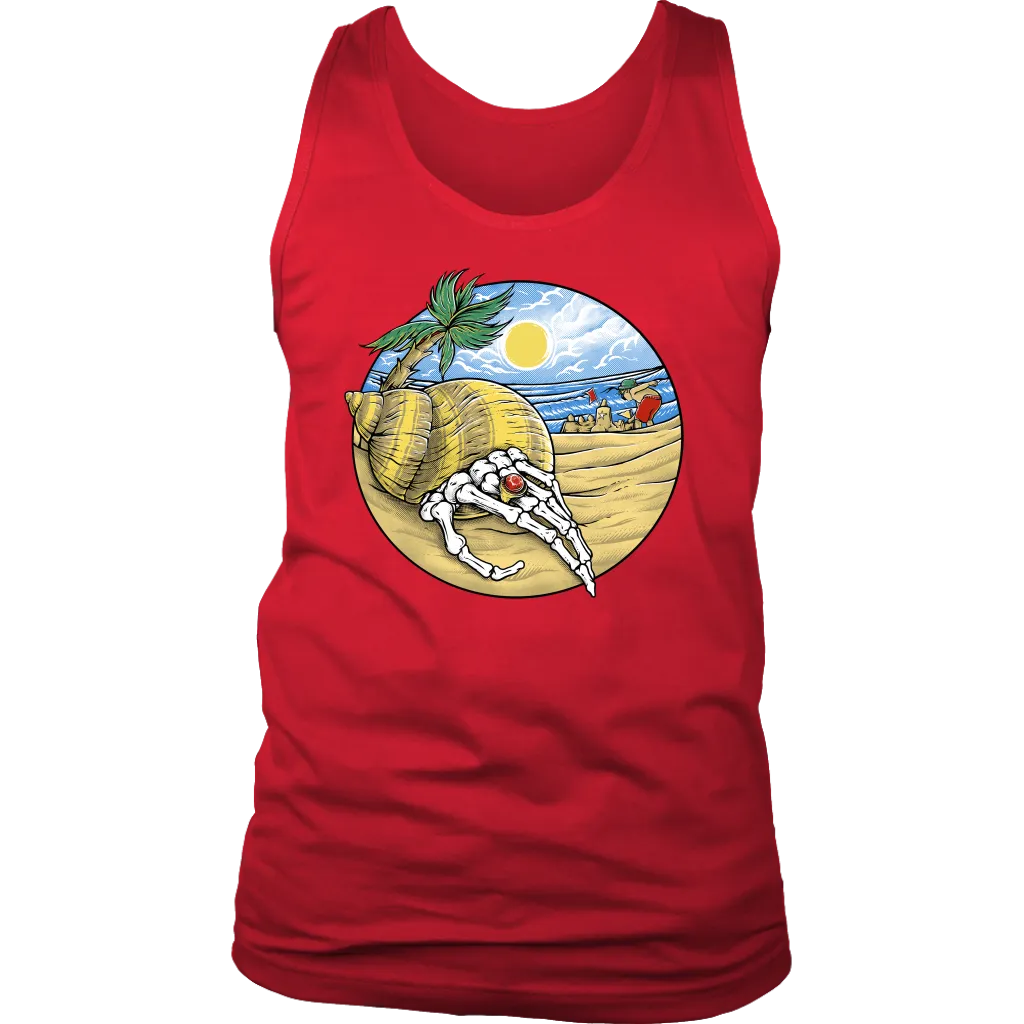 Beach T-shirt, Hermit Crab Shirt, Summertime Gift, Funny Beach Shirt
