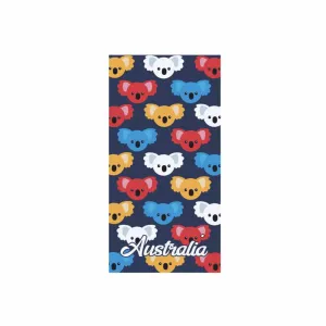 Beach Towel Koala Colours
