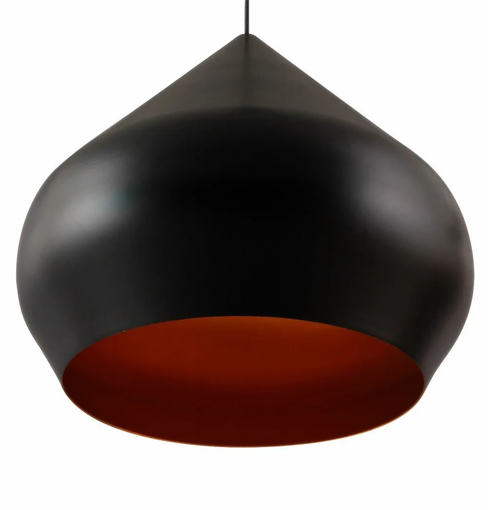 Beat Shade Stout Pendant Lamp - Small - Black - Reproduction