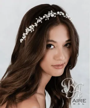 Bel Aire 2300 Ivory/Silver Hair Accessory