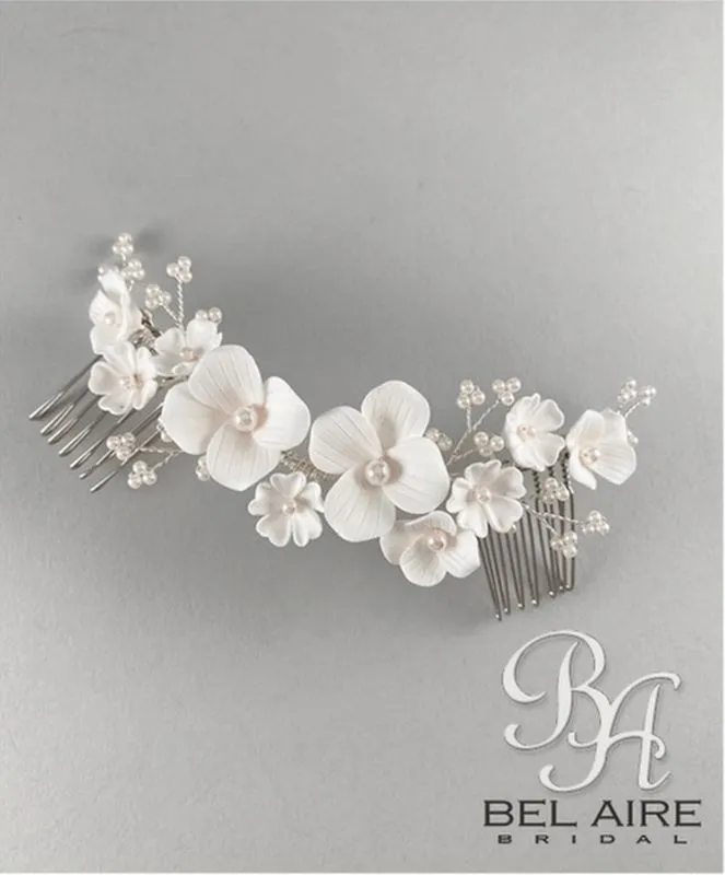 Bel Aire 2307 Ivory Hair Accessory