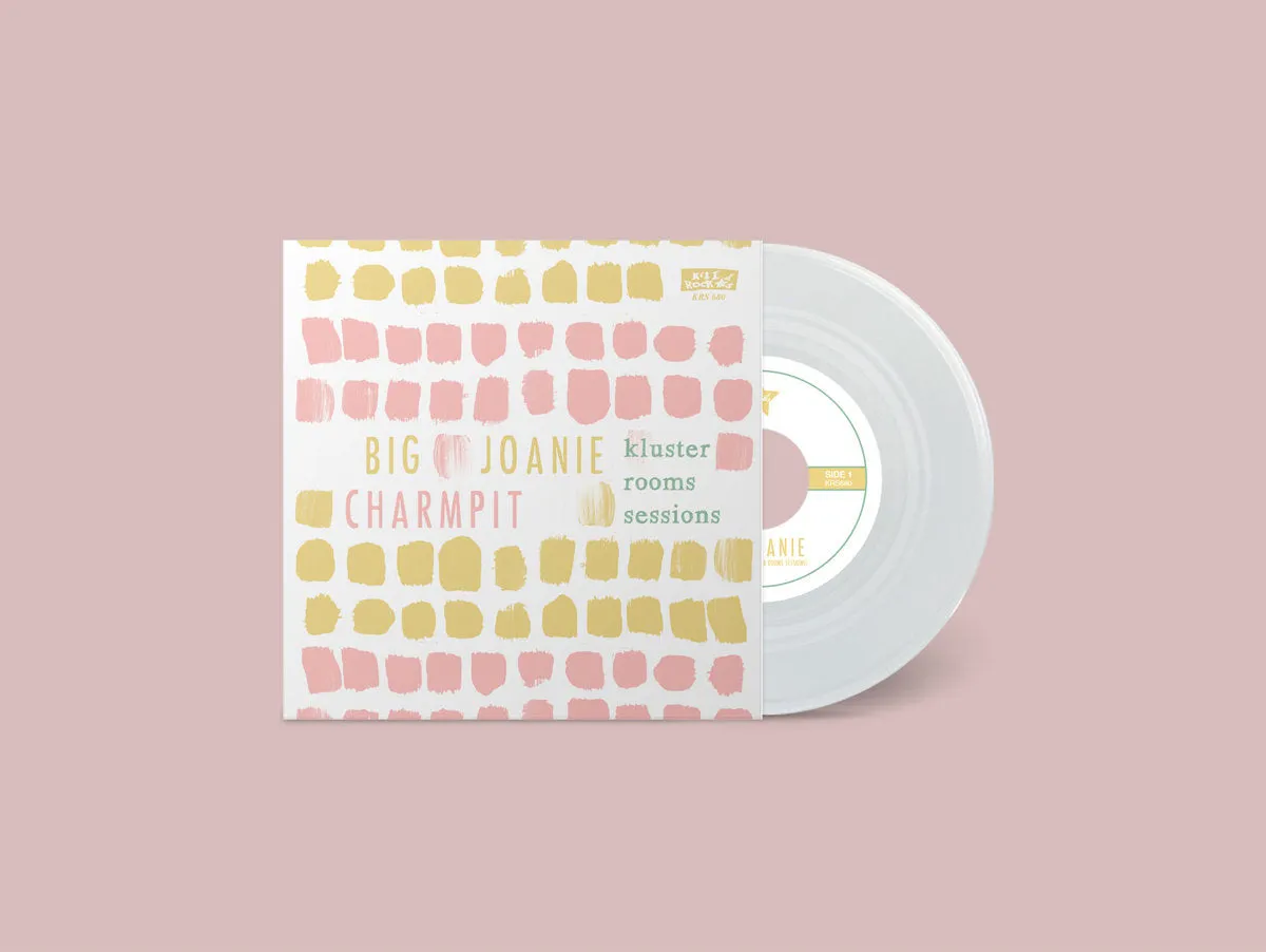 Big Joanie / Charmpit - Kluster Rooms Sessions [CLEAR VINYL] - New 7"