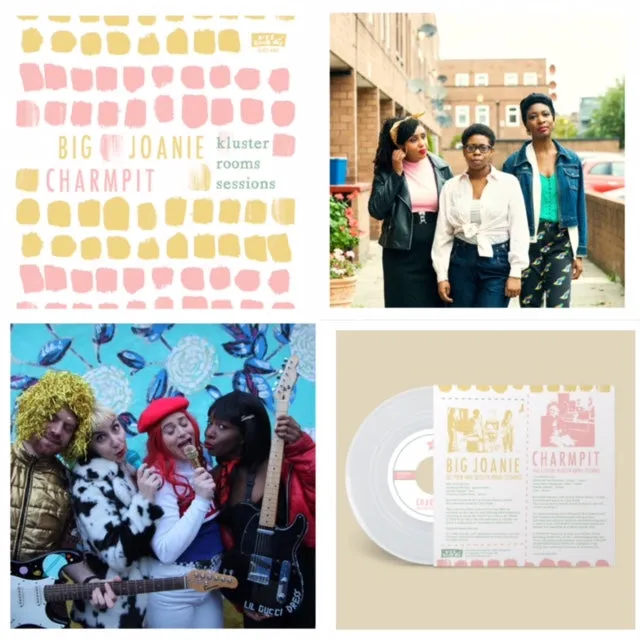 Big Joanie / Charmpit - Kluster Rooms Sessions [CLEAR VINYL] - New 7"