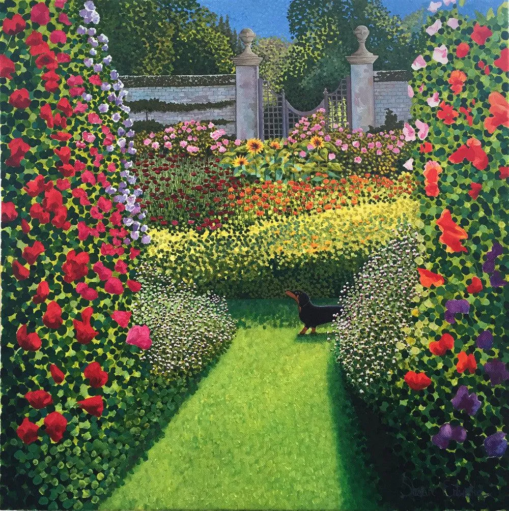 Binky in the pickery - Easton Walled gardens SOLD