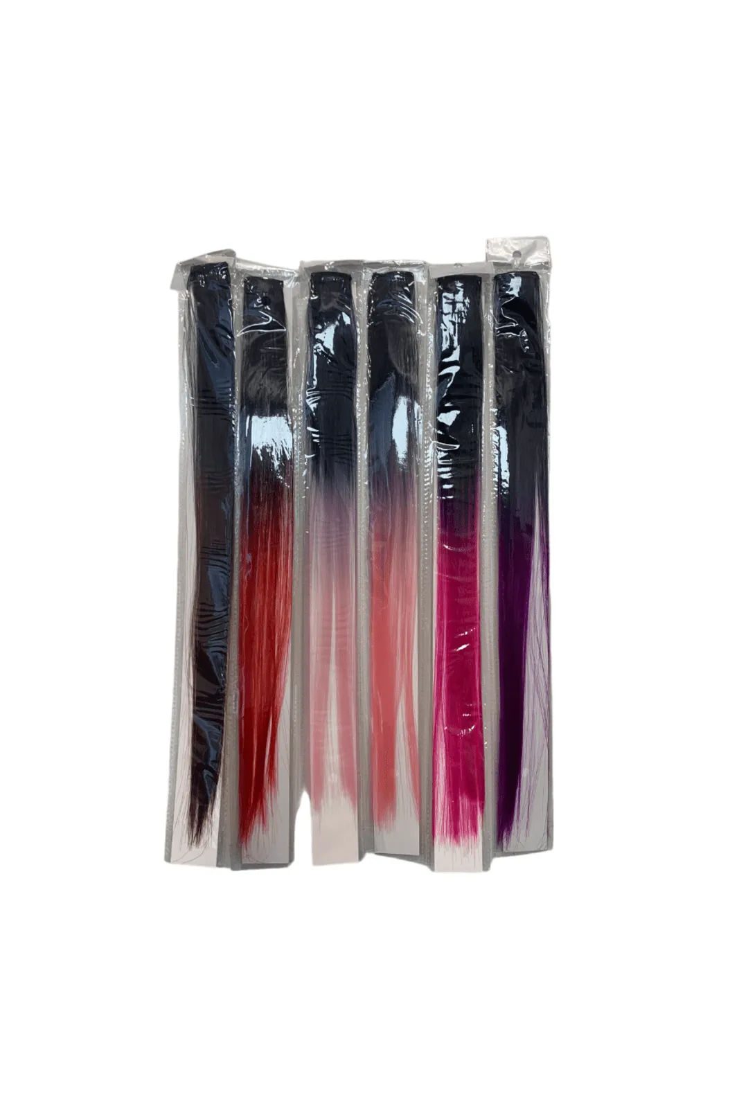 Black Ombre Clip in Extension