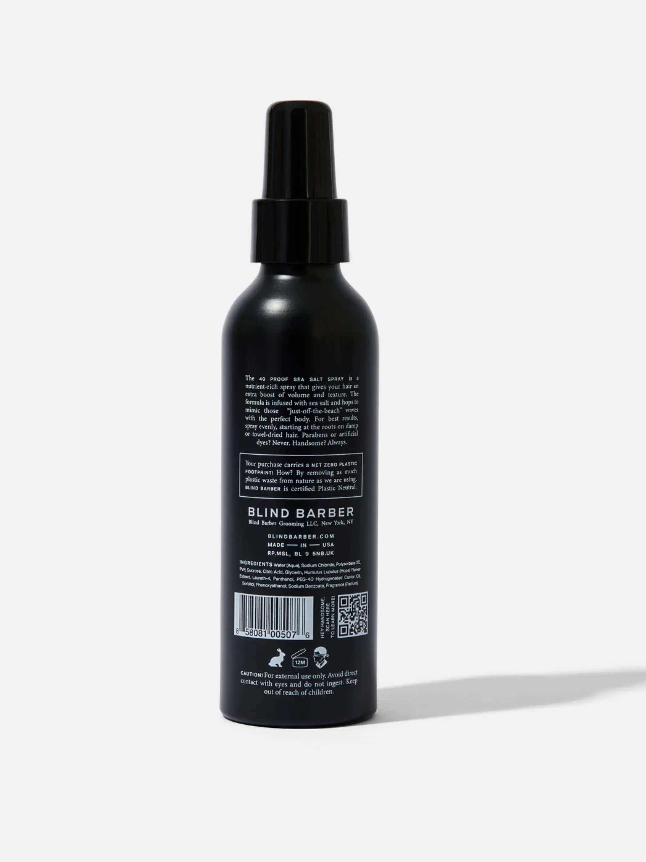 Blind Barber 40 Proof Sea Salt Spray