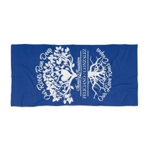 Blue Beach Towel