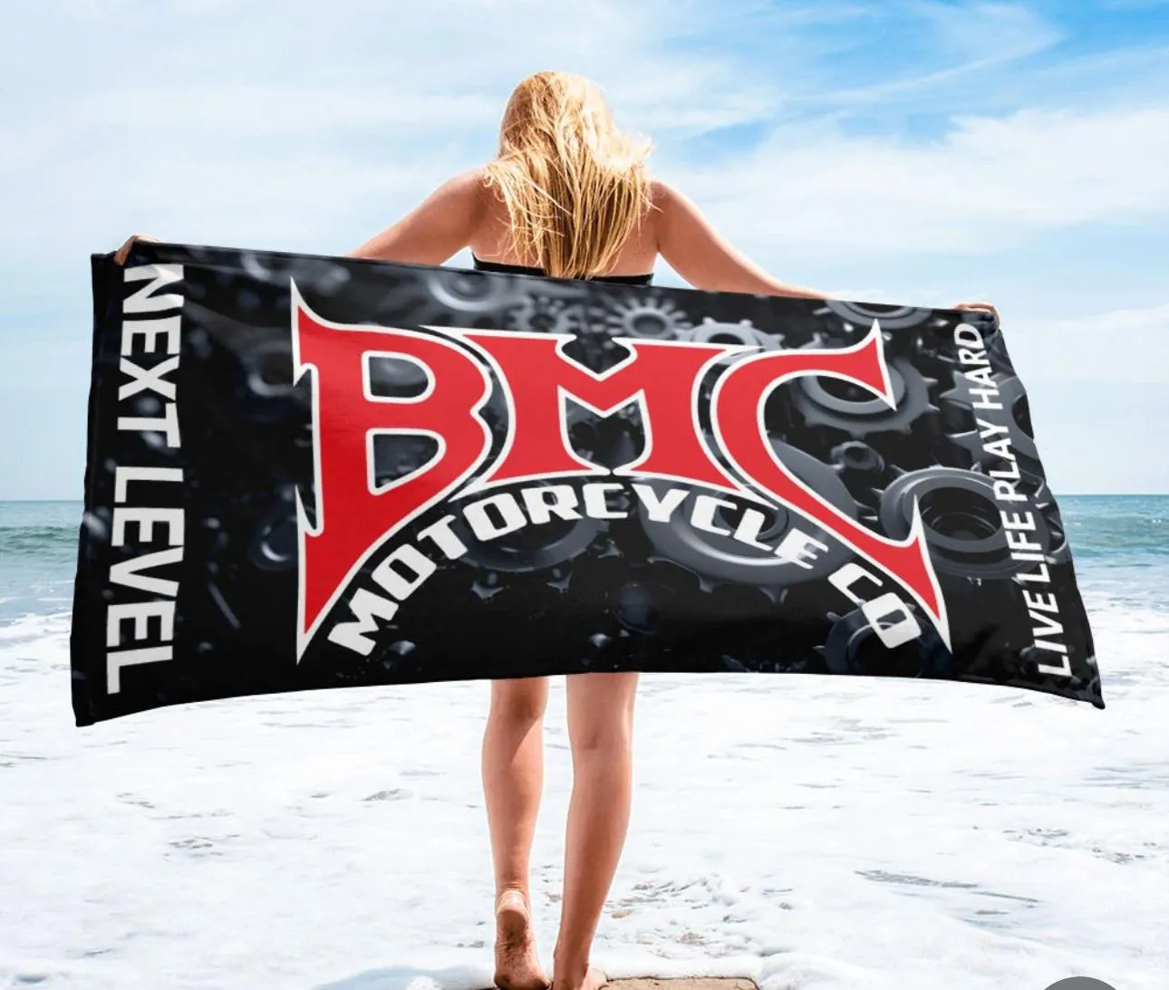 BMC Beach Towel - Gears