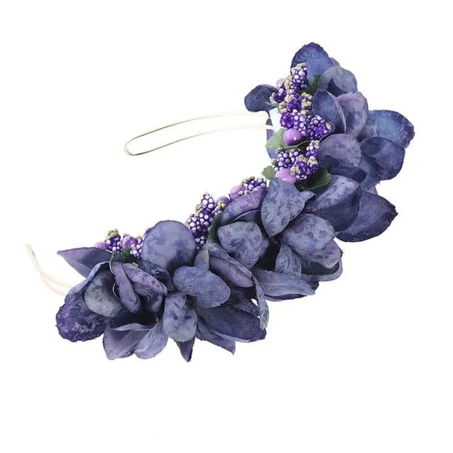 Bohemian Flower Head Band