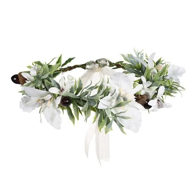 Bohemian Flower Head Band
