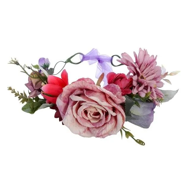Bohemian Flower Head Band