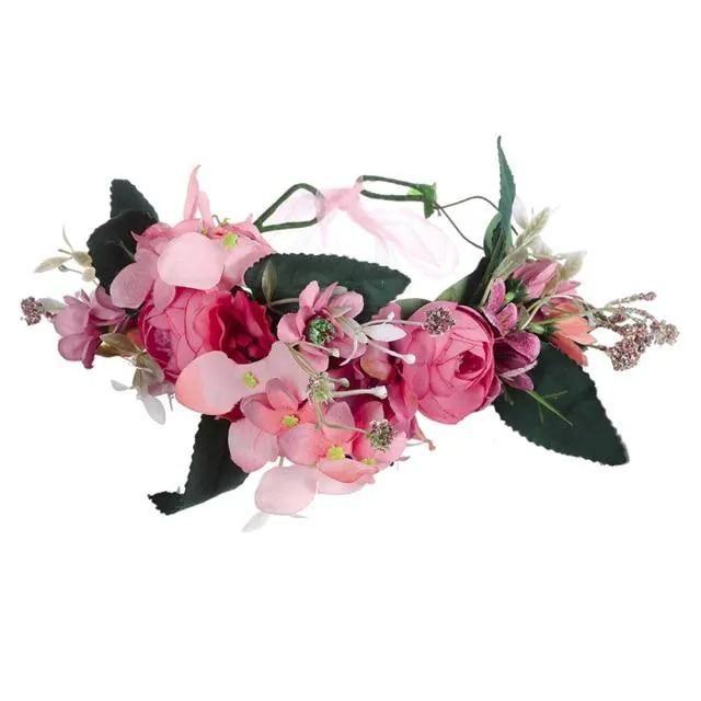 Bohemian Flower Head Band