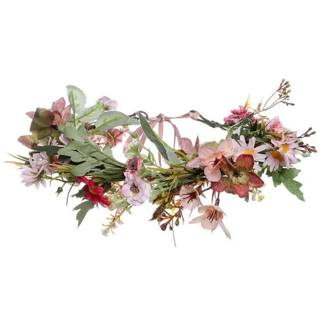 Bohemian Flower Head Band