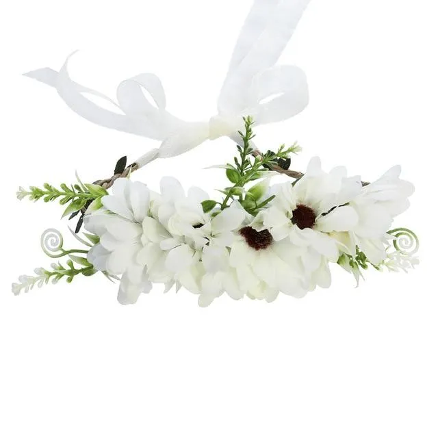 Bohemian Flower Head Band