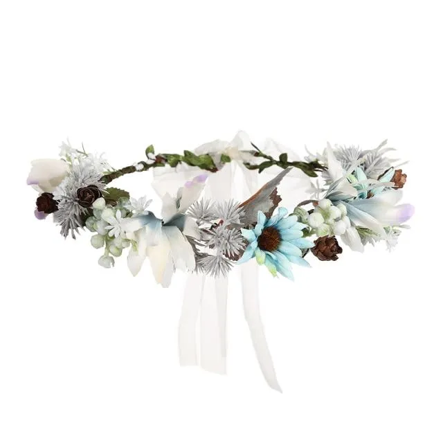 Bohemian Flower Head Band