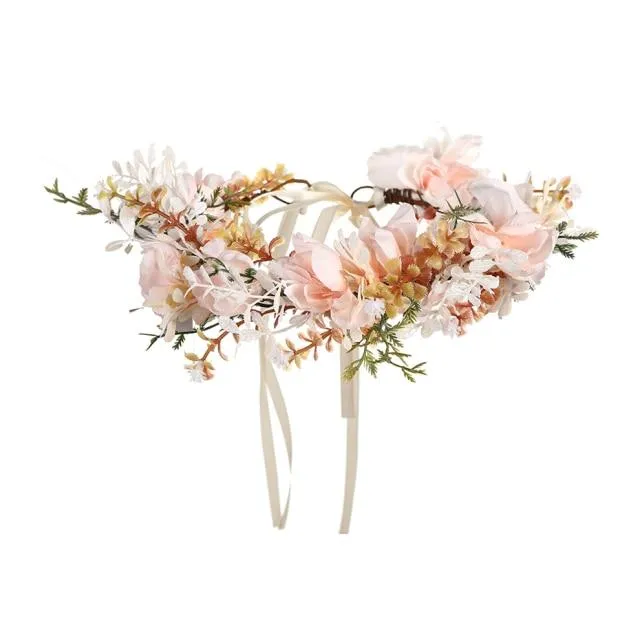Bohemian Flower Head Band